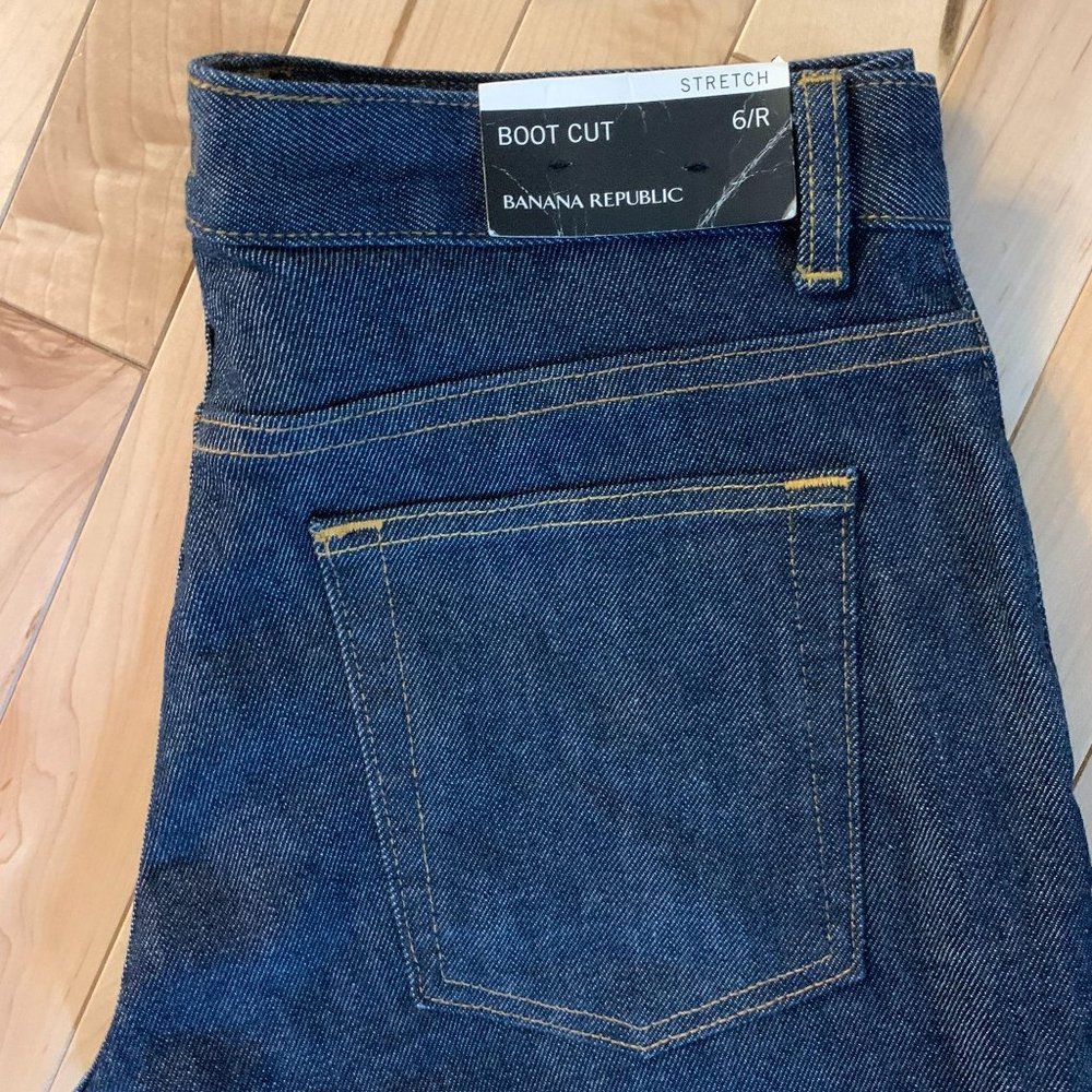 NWT Banana Republic Boot Cut Stretch 6R - Picture 2 of 10